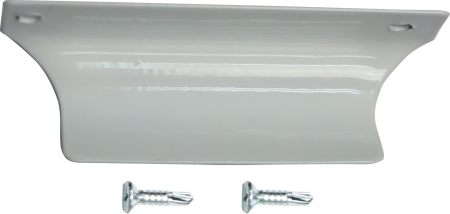 Ручка балконная притворная ULTIMA, белая, металл Ручка балконная притворная ULTIMA, белая, металл