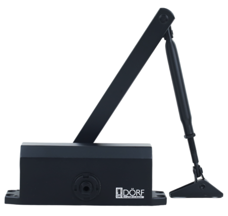 DORF Дверной доводчик L-8225, Чёрный