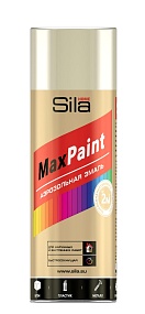 Sila HOME Max Paint, бежевая глянцевая, краска аэрозольная